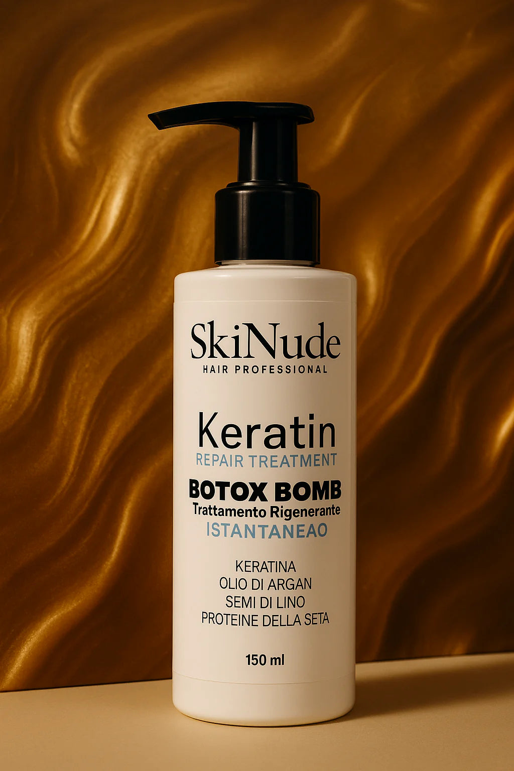 Skinude Botox Bomb Trattamento lisciante istantaneo alla keratina 150 ml